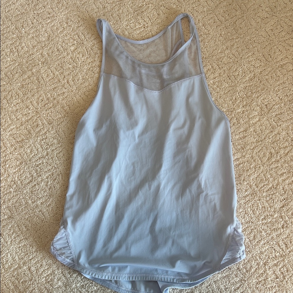 Lululemon Light Blue Tank Top, Used